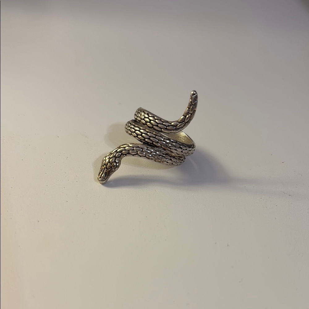 Silver Snake Ring